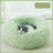 Plush Warm Pet Bed – Cozy Round Dog & Cat Nest - Smokey Finds
