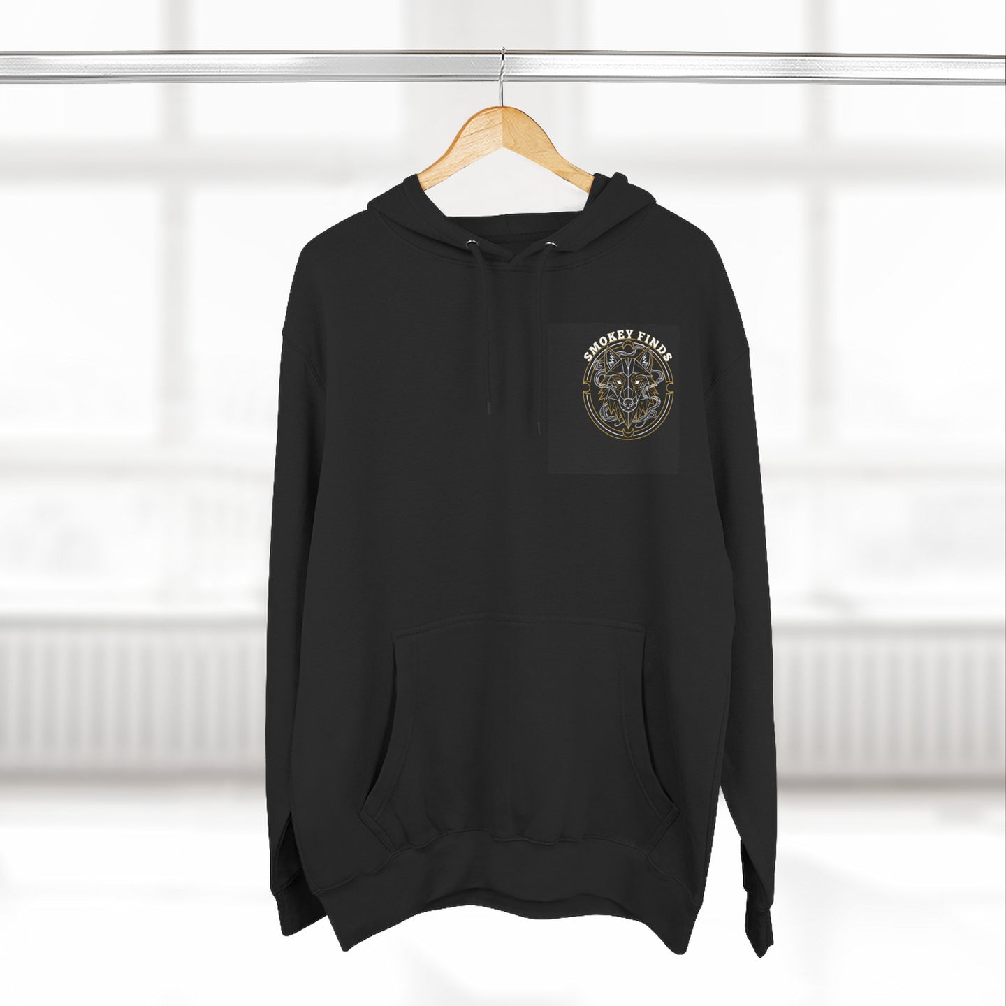 Smokey Finds Wolf Spirit Hoodie | Project Moon Chest Graphic