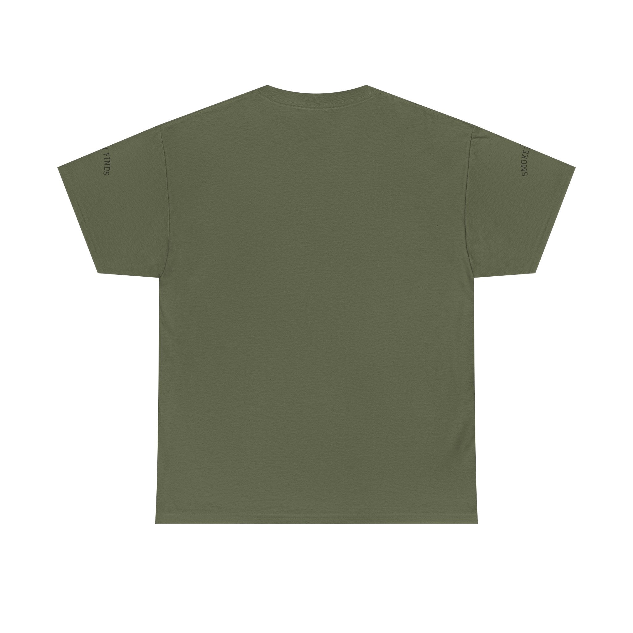 Smokey Finds Forest Family Wolf Crest Tee | Crew Neck Graphic T-Shirt