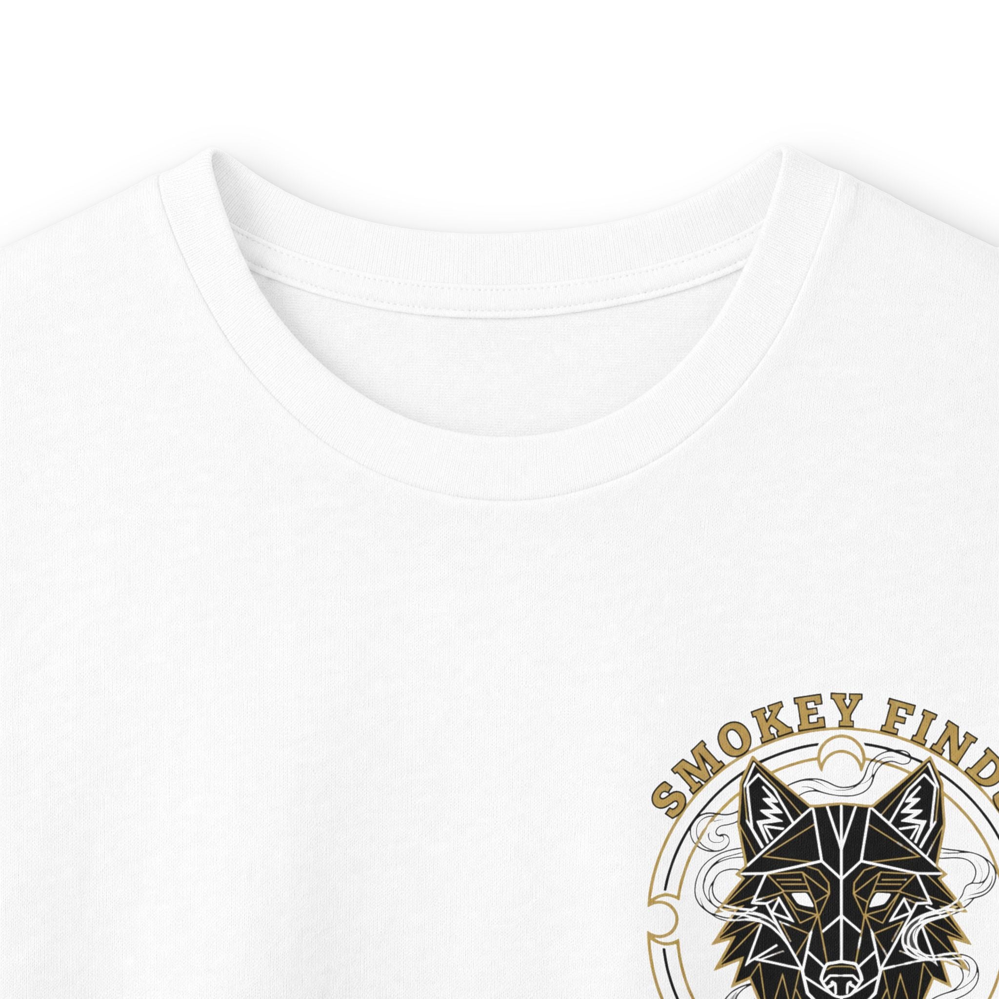 Smokey Finds Wolf Long Sleeve Tee | Chest Patch & Back Print