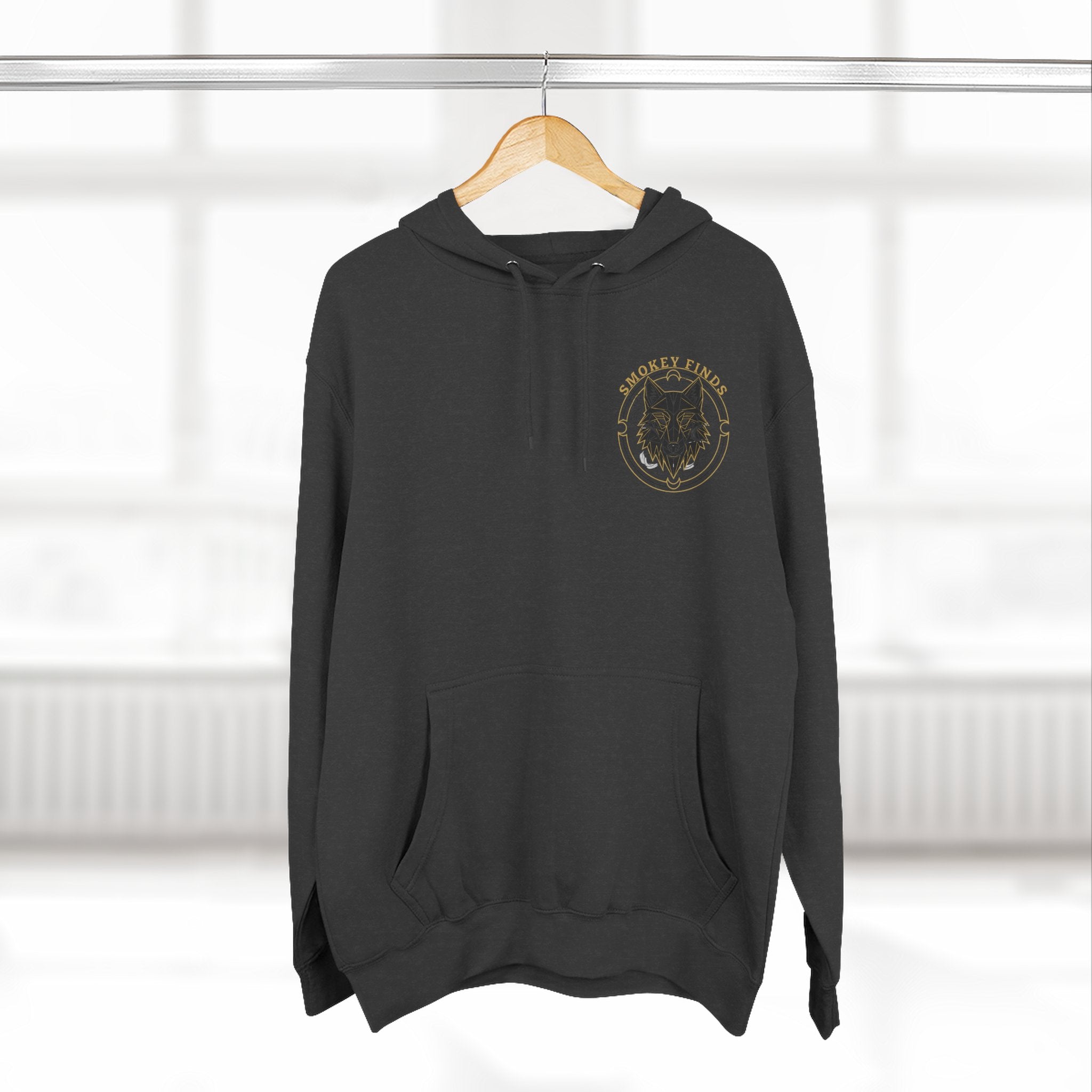 Smokey Finds Wolf Spirit Hoodie | Project Moon Chest Graphic