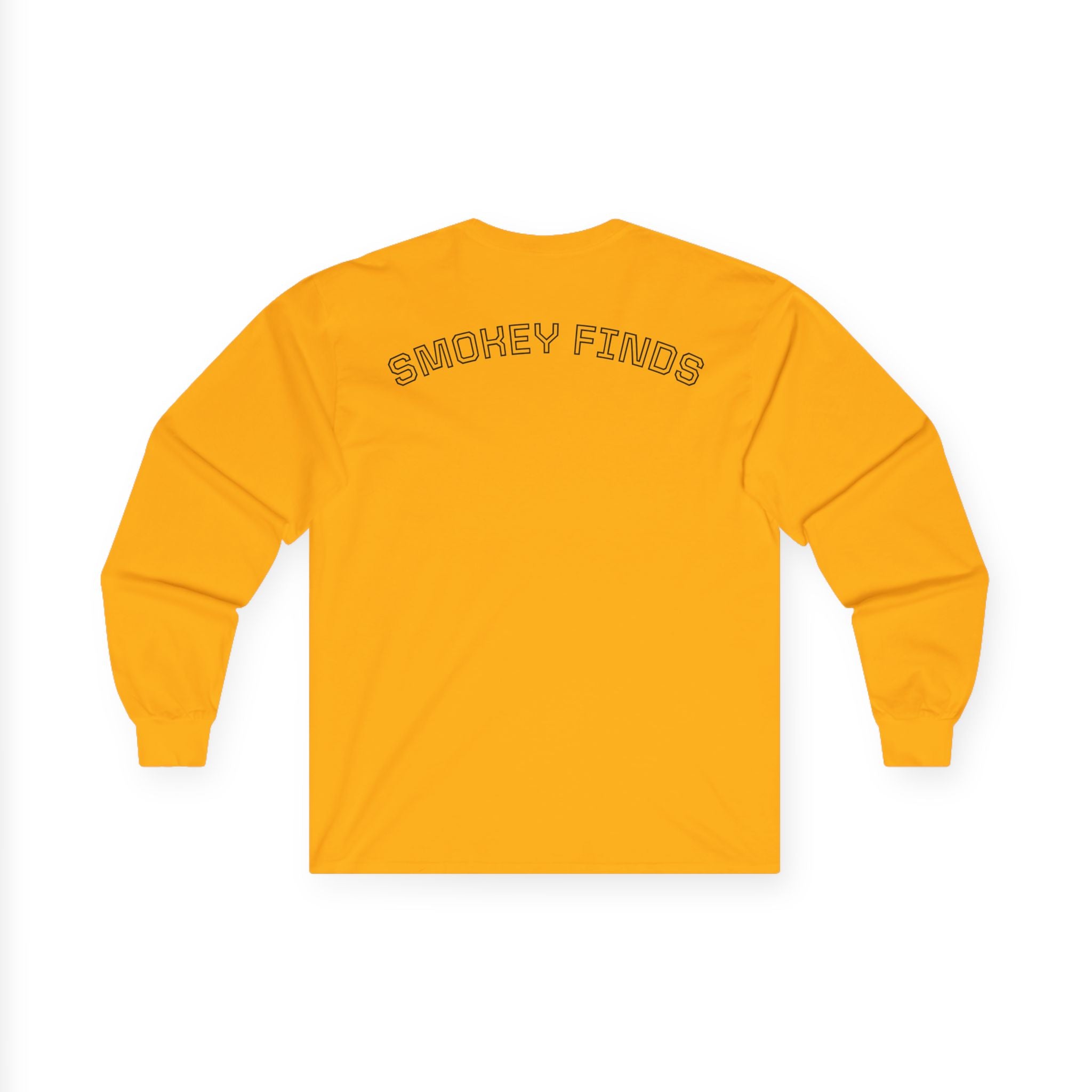 Smokey Finds Wolf Long Sleeve Tee | Chest Patch & Back Print