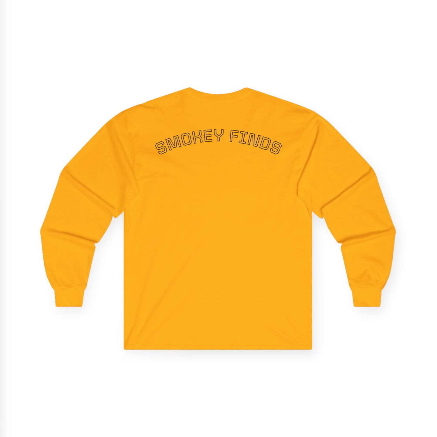 Smokey Finds Wolf Long Sleeve Tee | Chest Patch & Back Print
