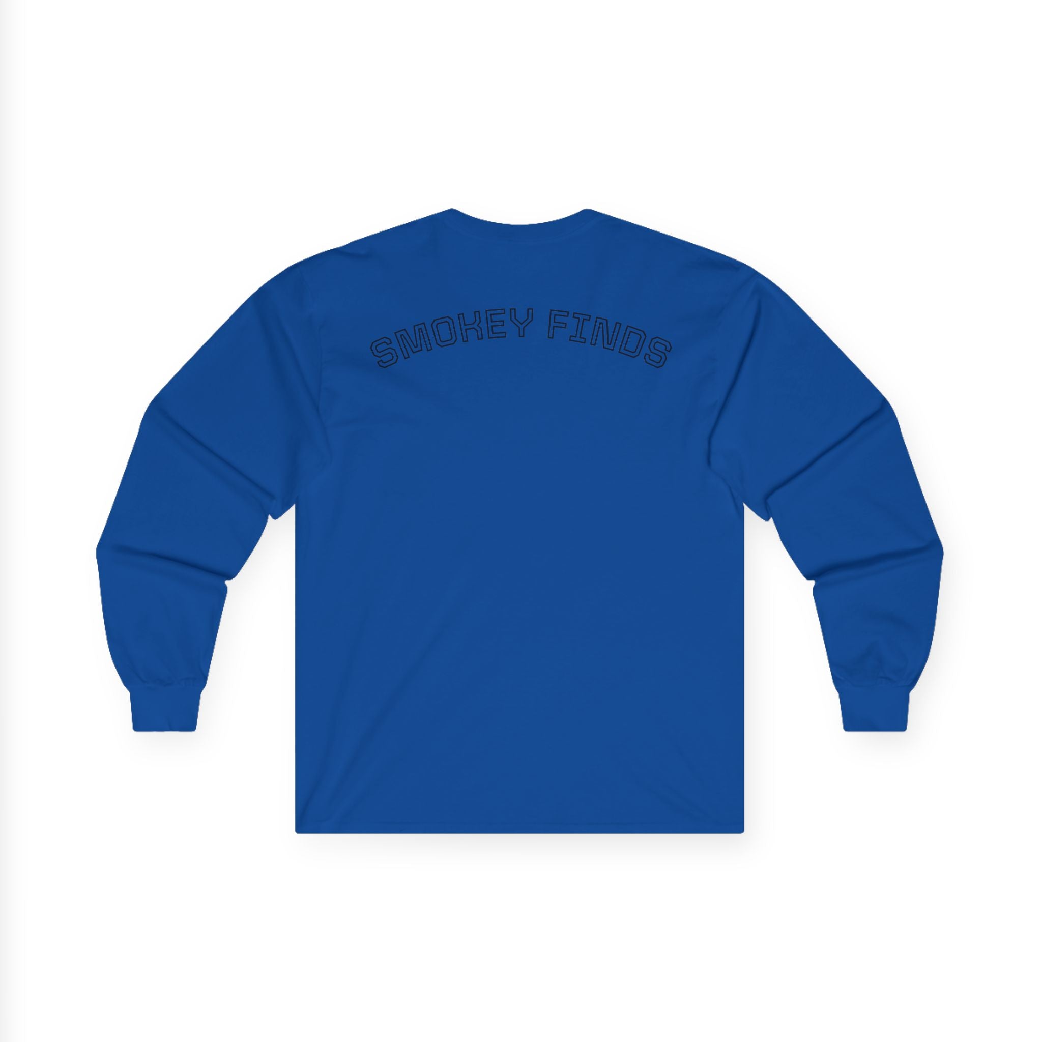 Smokey Finds Wolf Long Sleeve Tee | Chest Patch & Back Print