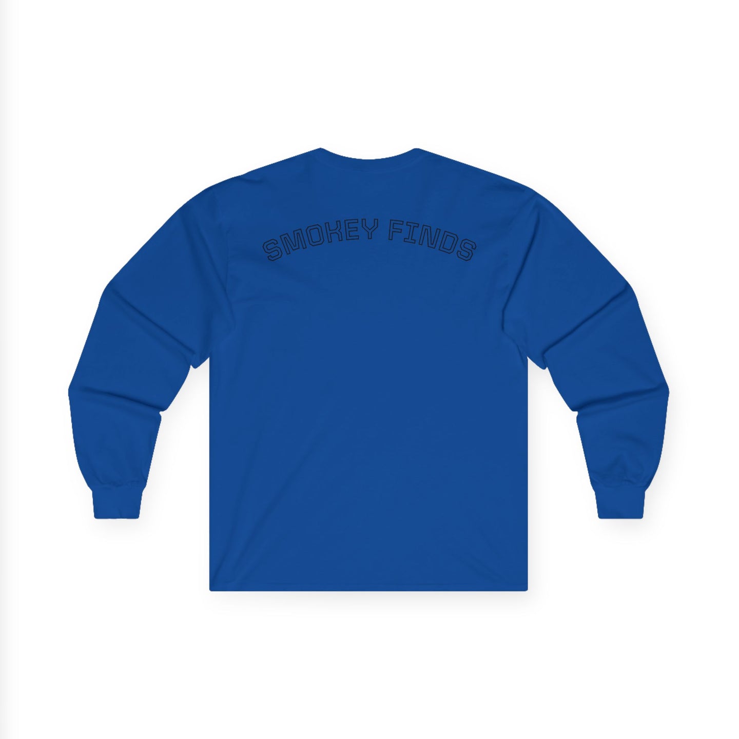 Smokey Finds Wolf Long Sleeve Tee | Chest Patch & Back Print