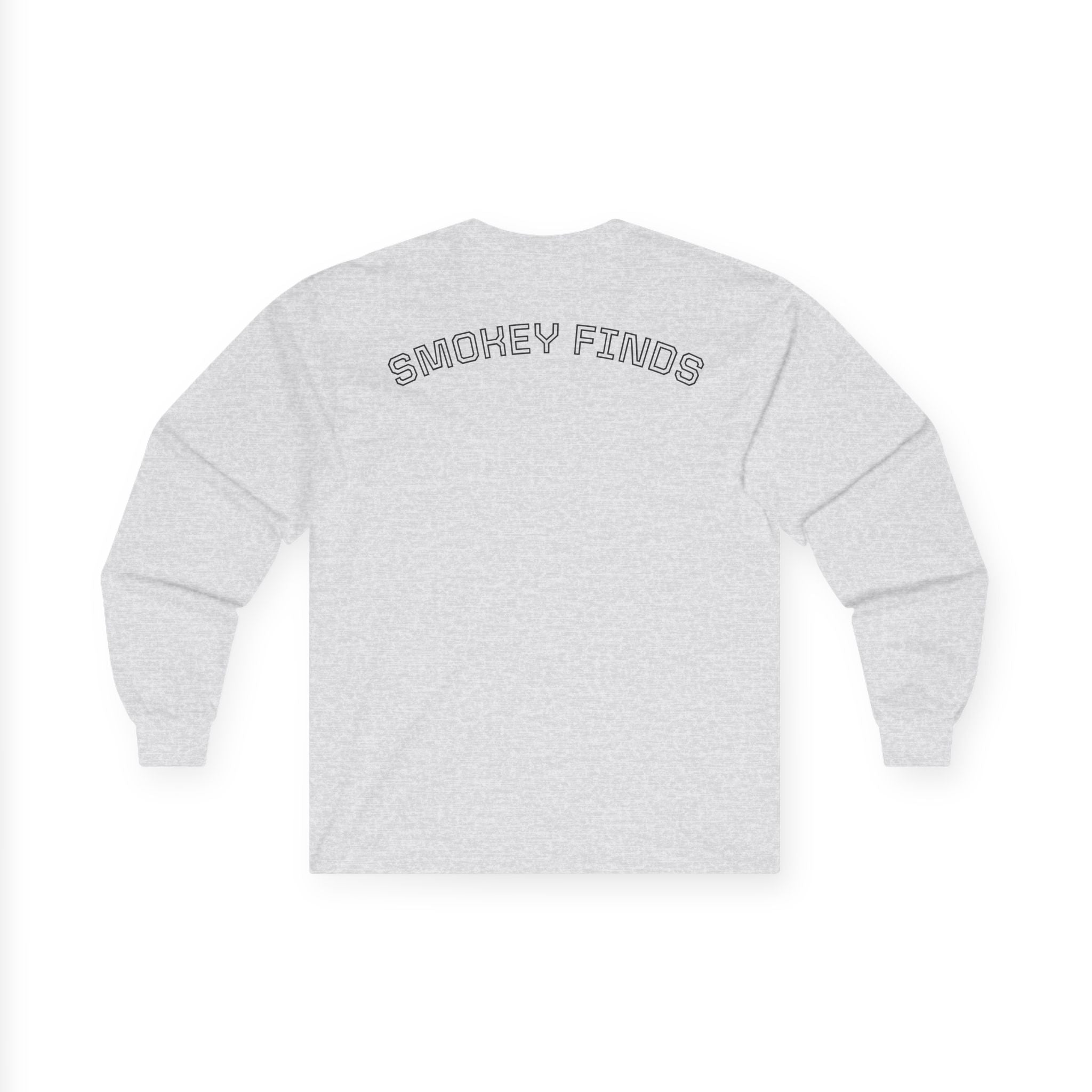 Smokey Finds Wolf Long Sleeve Tee | Chest Patch & Back Print