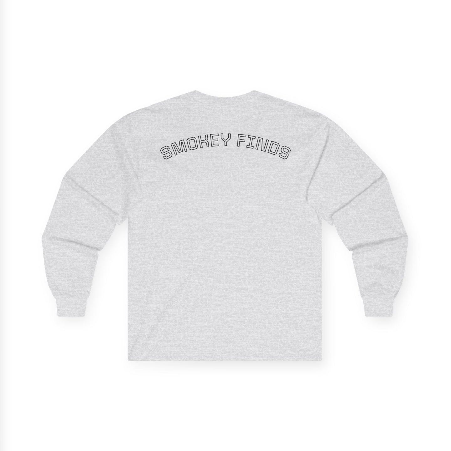 Smokey Finds Wolf Long Sleeve Tee | Chest Patch & Back Print