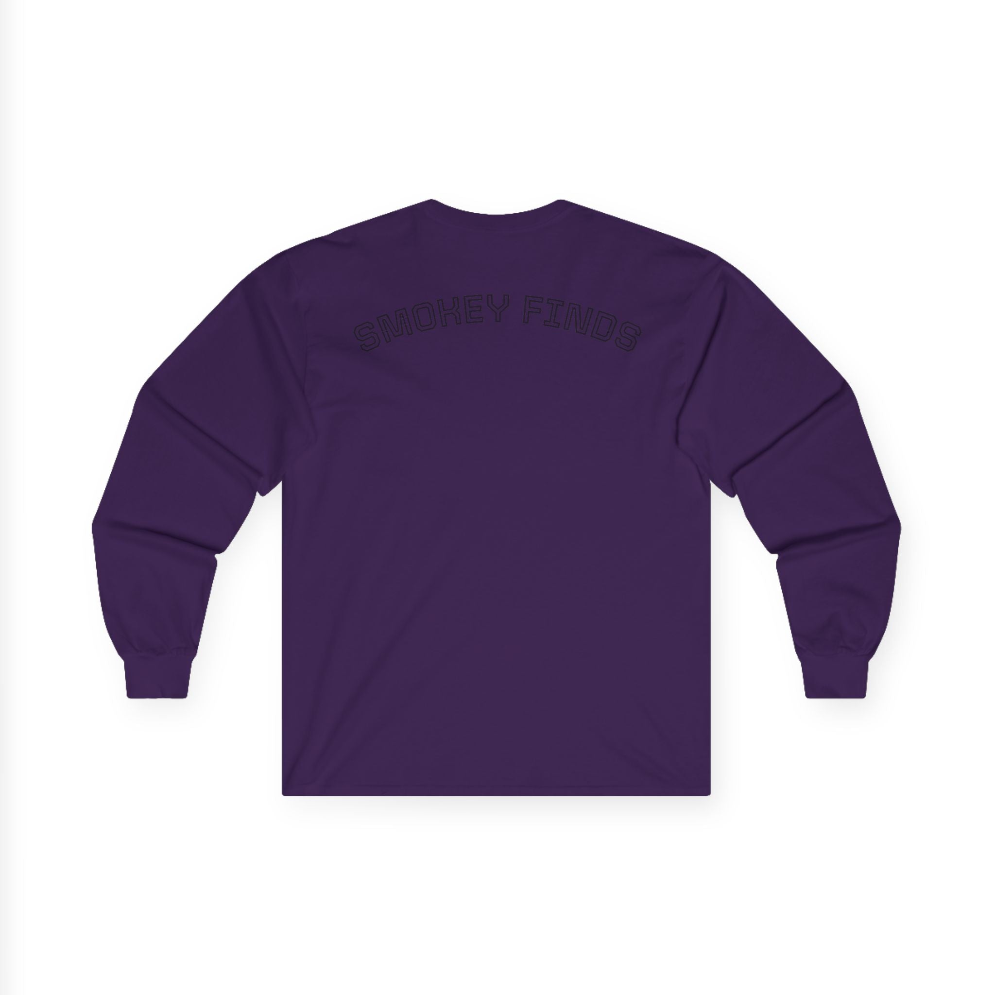 Smokey Finds Wolf Long Sleeve Tee | Chest Patch & Back Print