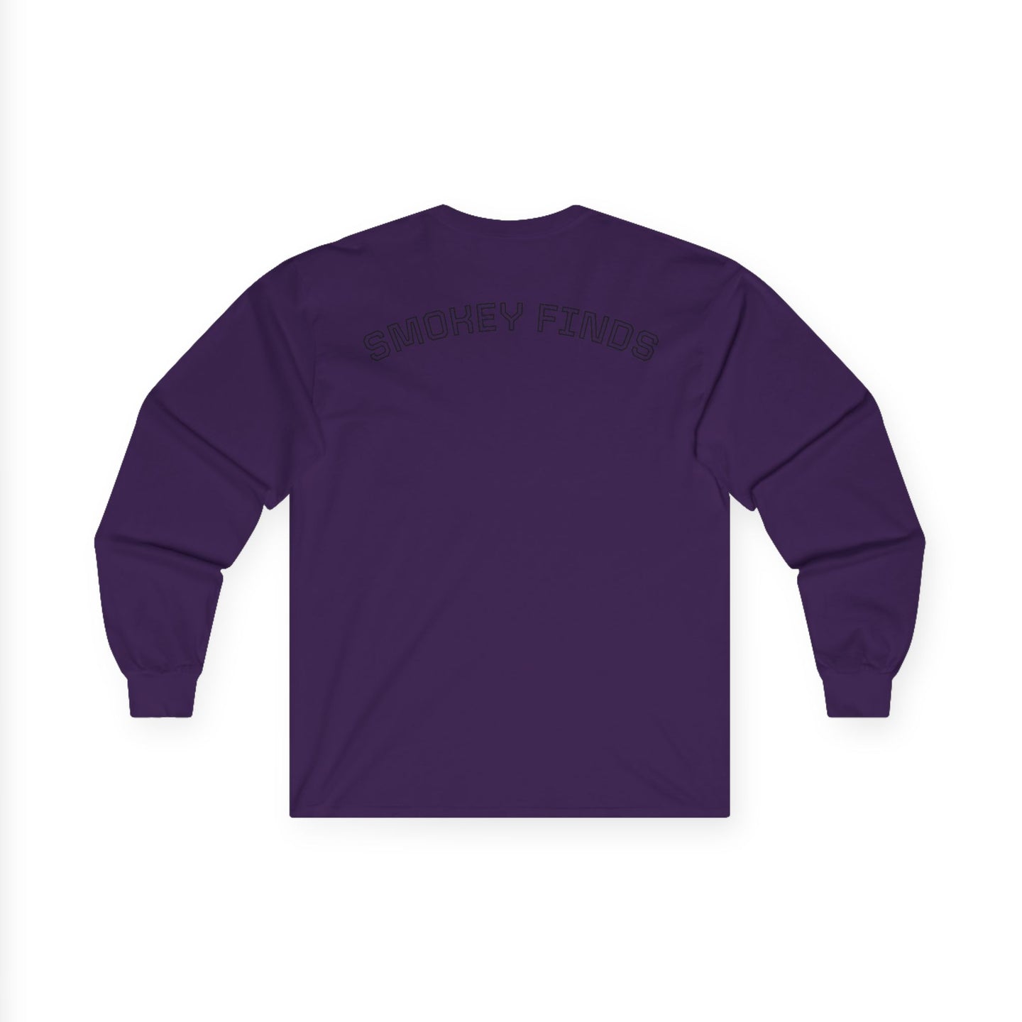 Smokey Finds Wolf Long Sleeve Tee | Chest Patch & Back Print