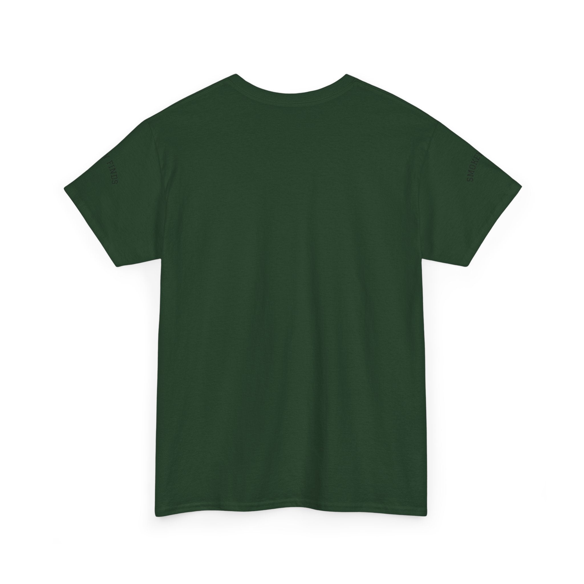 Smokey Finds Forest Family Wolf Crest Tee | Crew Neck Graphic T-Shirt