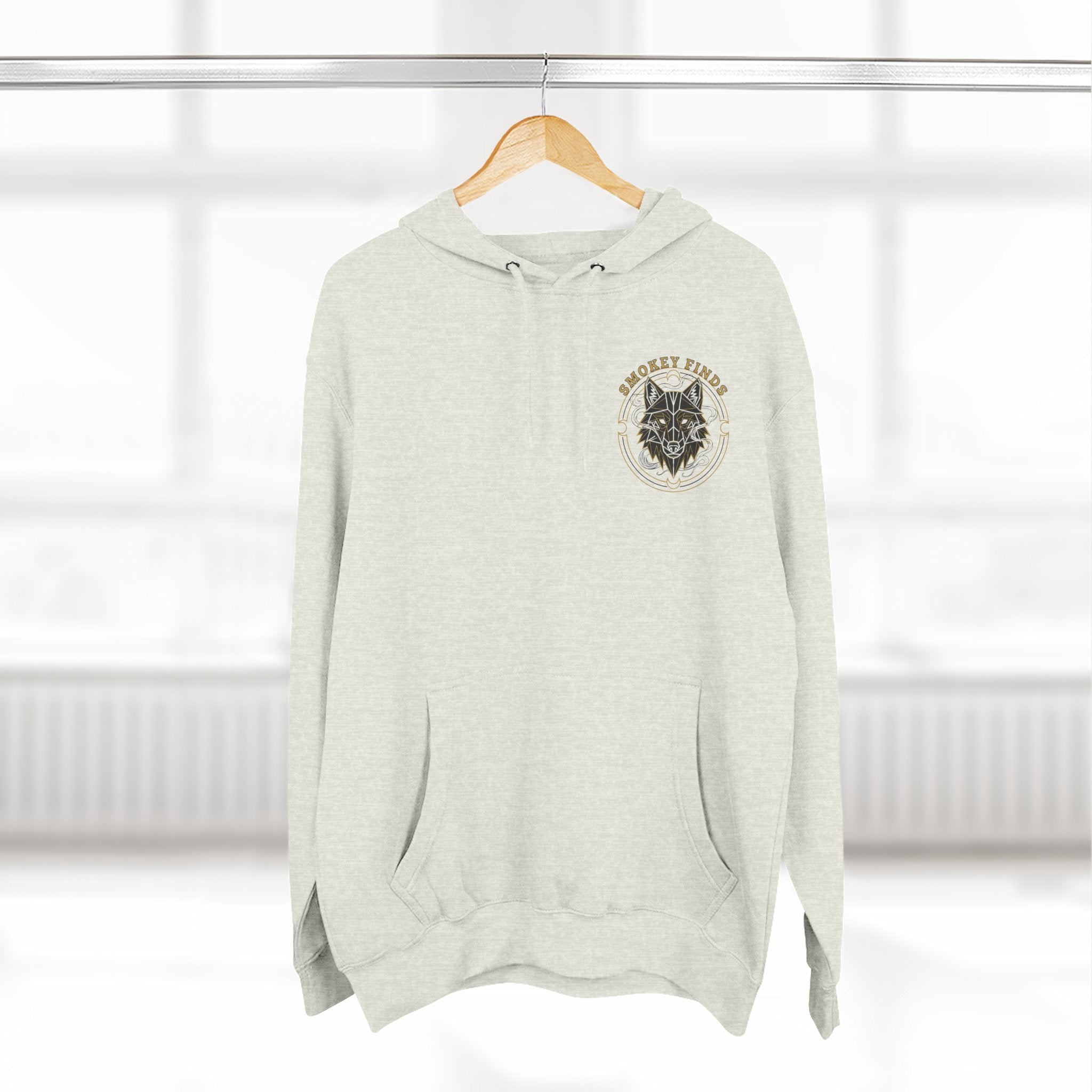 Smokey Finds Wolf Spirit Hoodie | Project Moon Chest Graphic