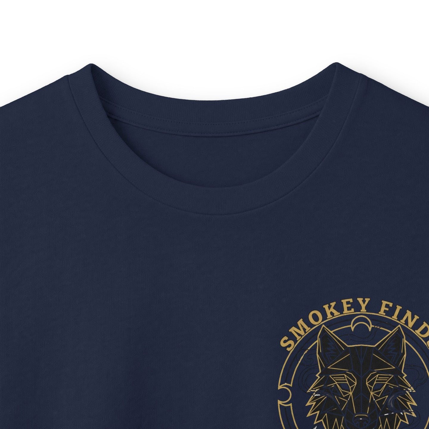 Smokey Finds Wolf Long Sleeve Tee | Chest Patch & Back Print