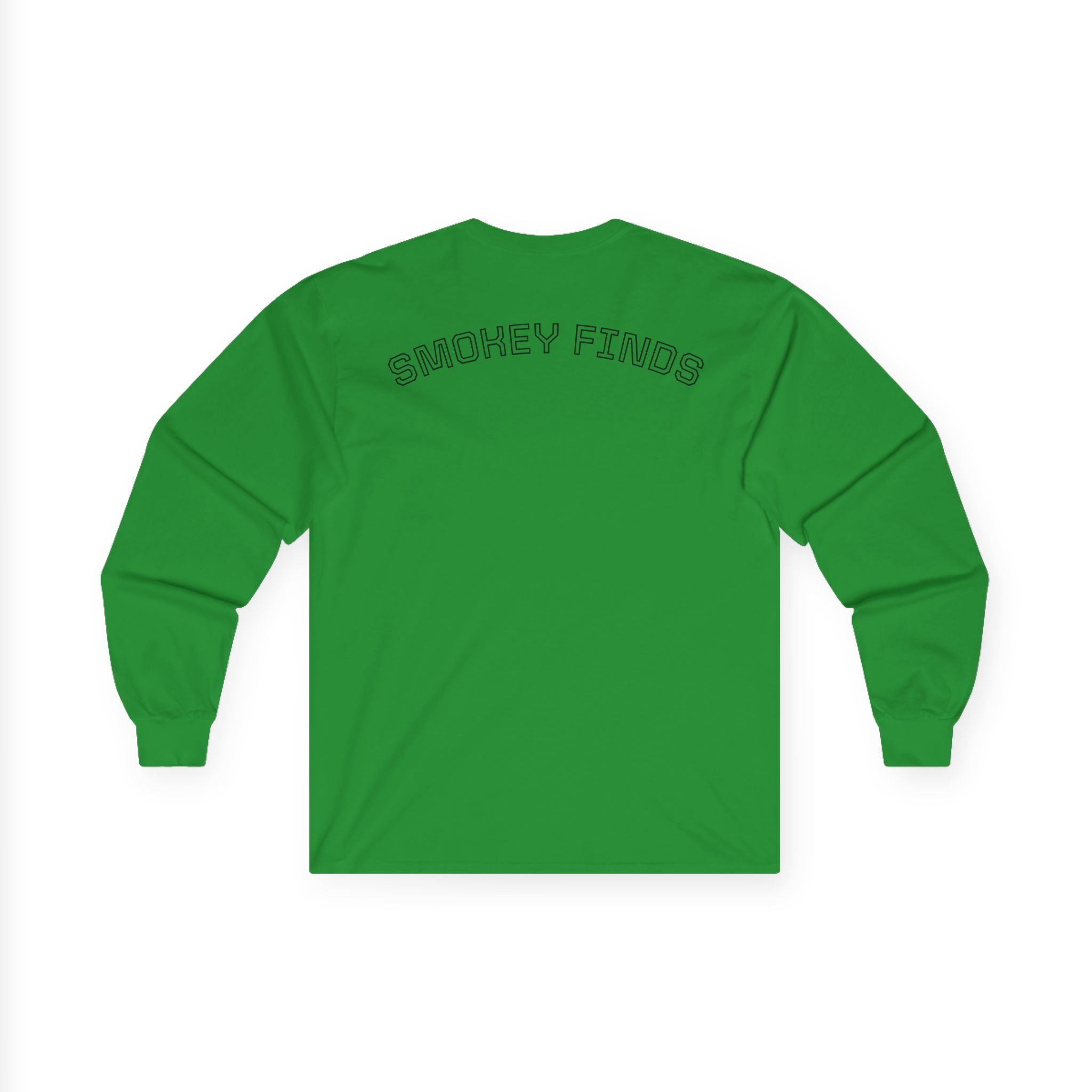 Smokey Finds Wolf Long Sleeve Tee | Chest Patch & Back Print
