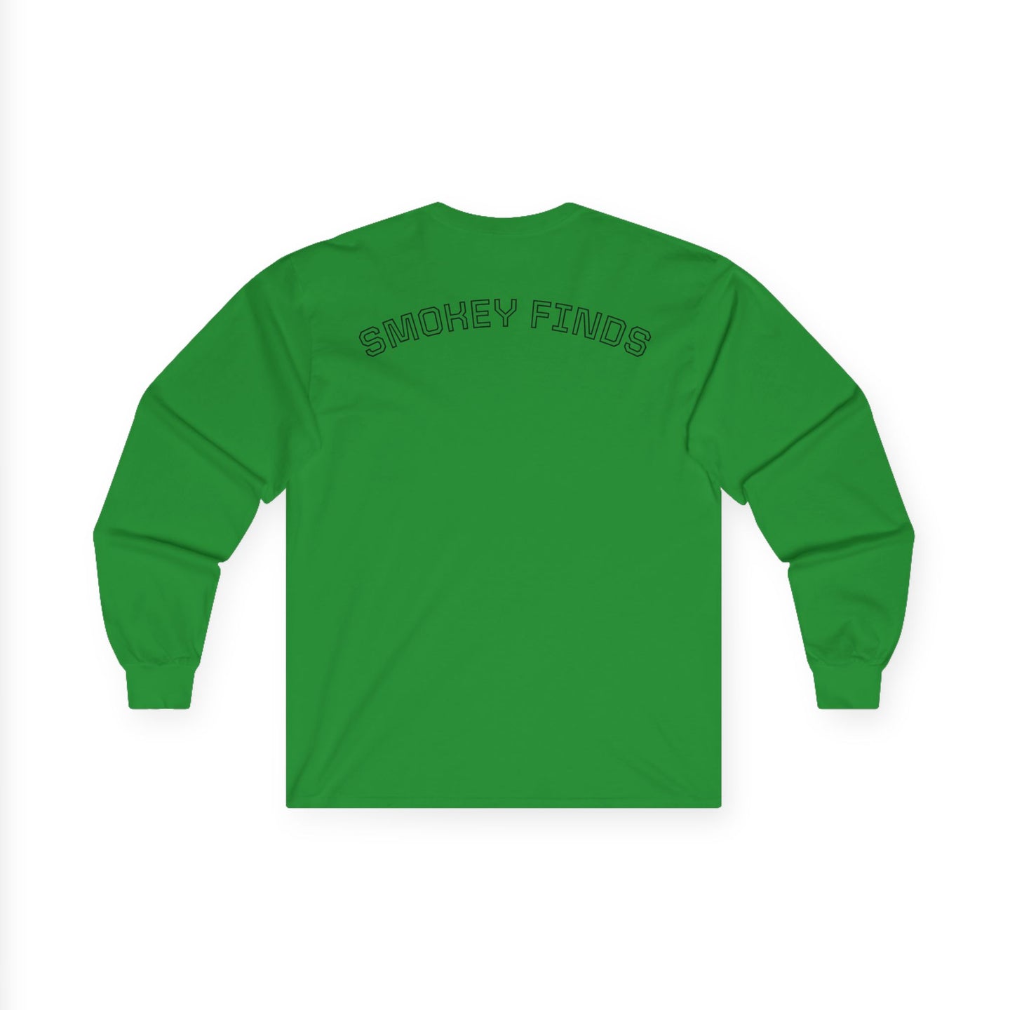 Smokey Finds Wolf Long Sleeve Tee | Chest Patch & Back Print
