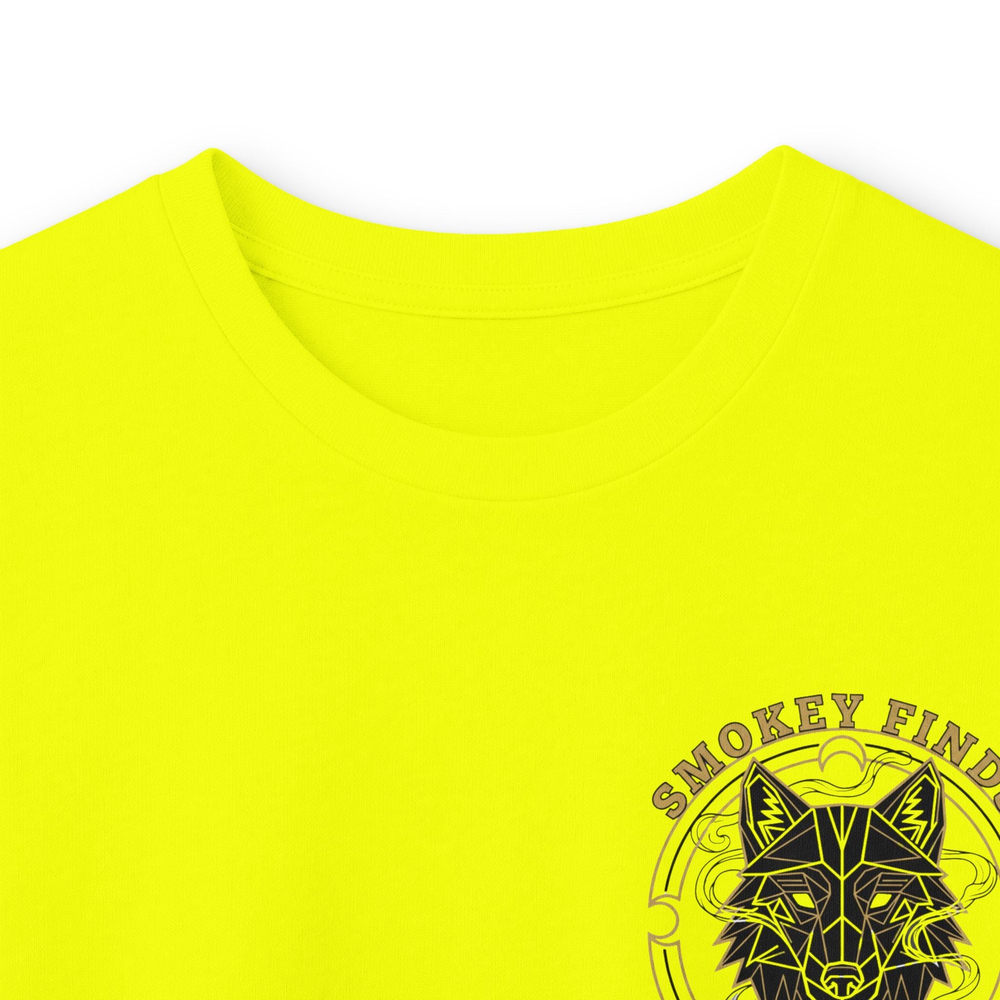 Smokey Finds Wolf Long Sleeve Tee | Chest Patch & Back Print