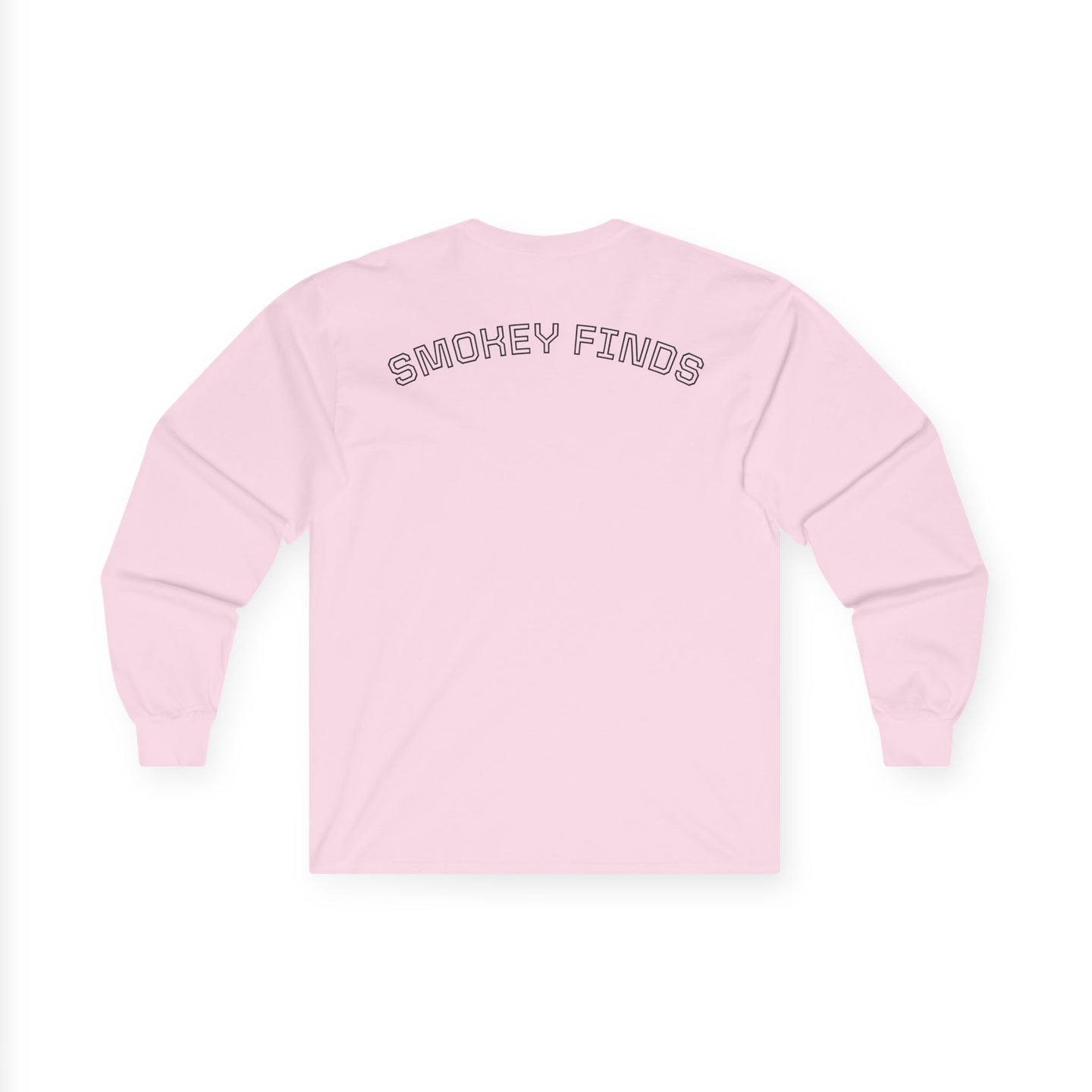 Smokey Finds Wolf Long Sleeve Tee | Chest Patch & Back Print