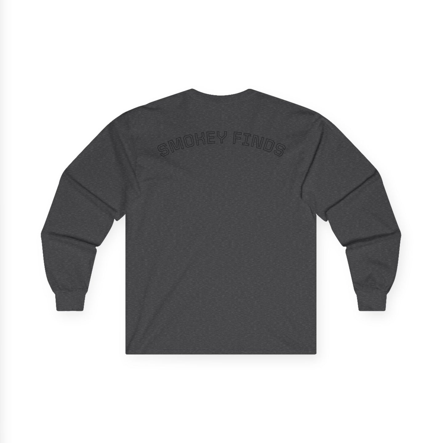 Smokey Finds Wolf Long Sleeve Tee | Chest Patch & Back Print