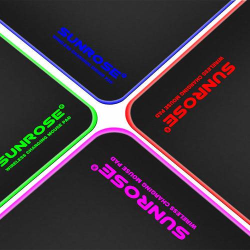 Wireless Charging Luminous Mouse Pad - Smokey Finds