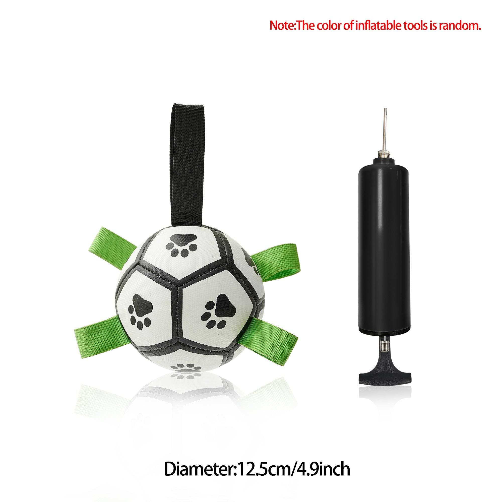 Interactive Dog Football Toy | Inflatable Soccer Ball for Dogs - Smokey Finds