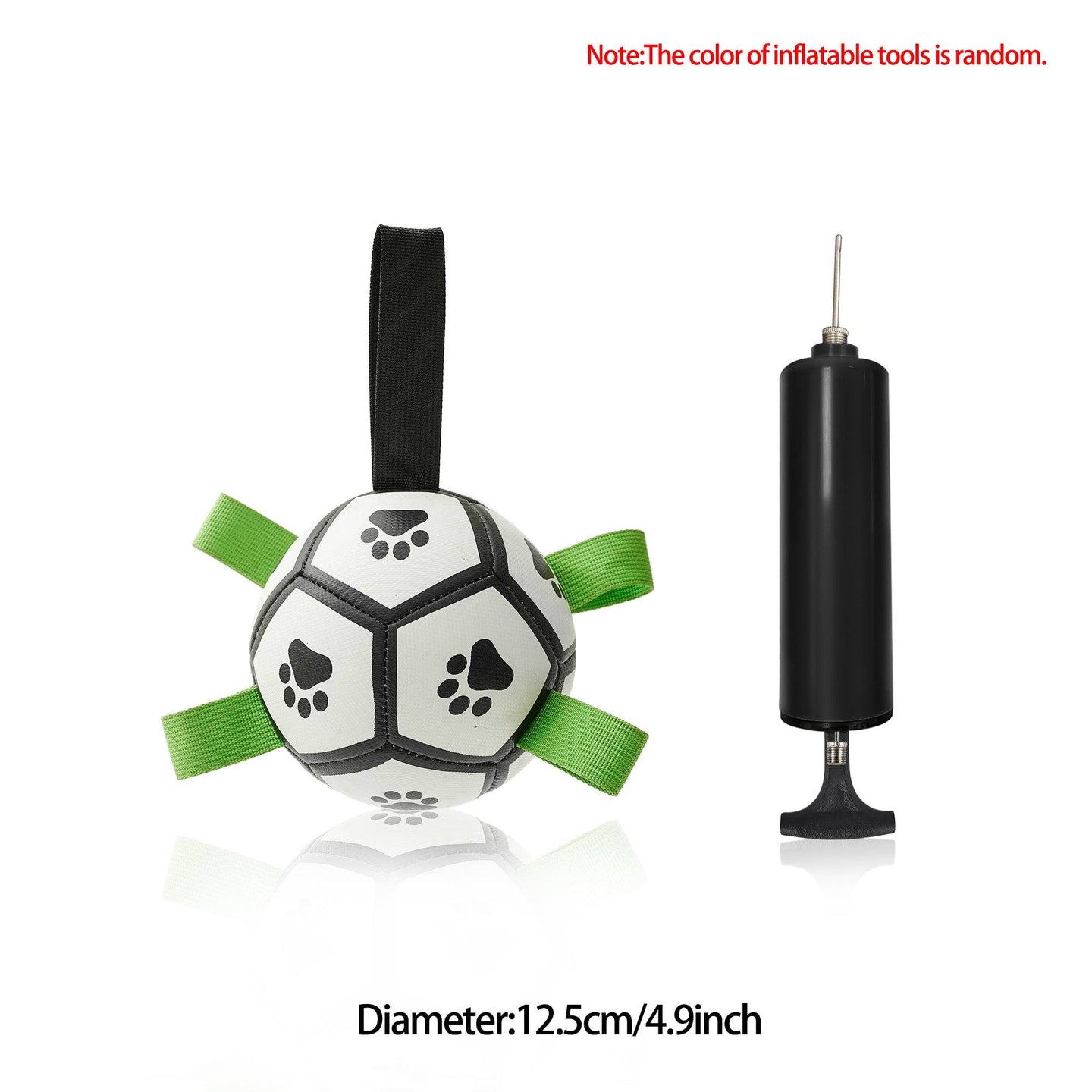 Interactive Dog Football Toy | Inflatable Soccer Ball for Dogs - Smokey Finds