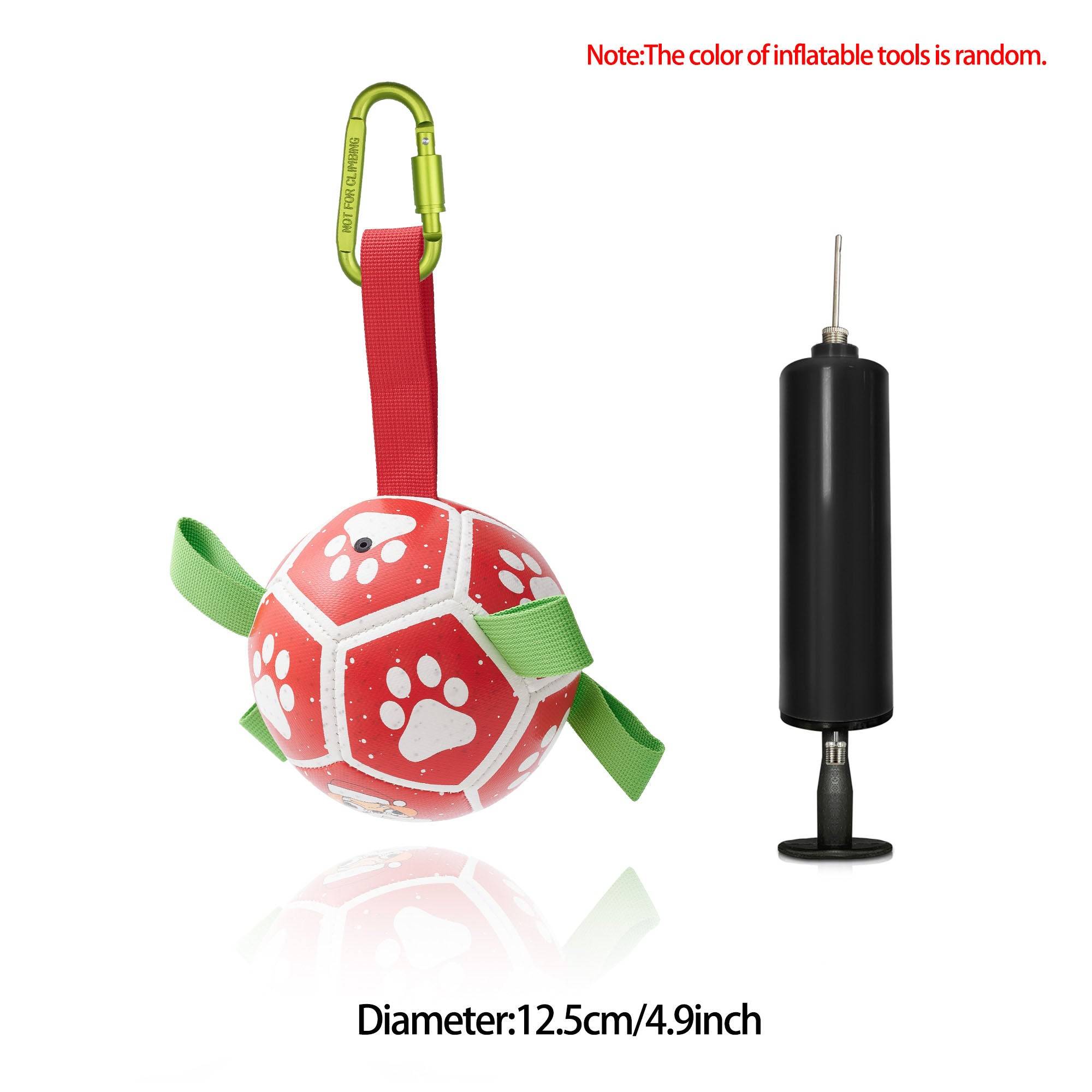 Interactive Dog Football Toy | Inflatable Soccer Ball for Dogs - Smokey Finds
