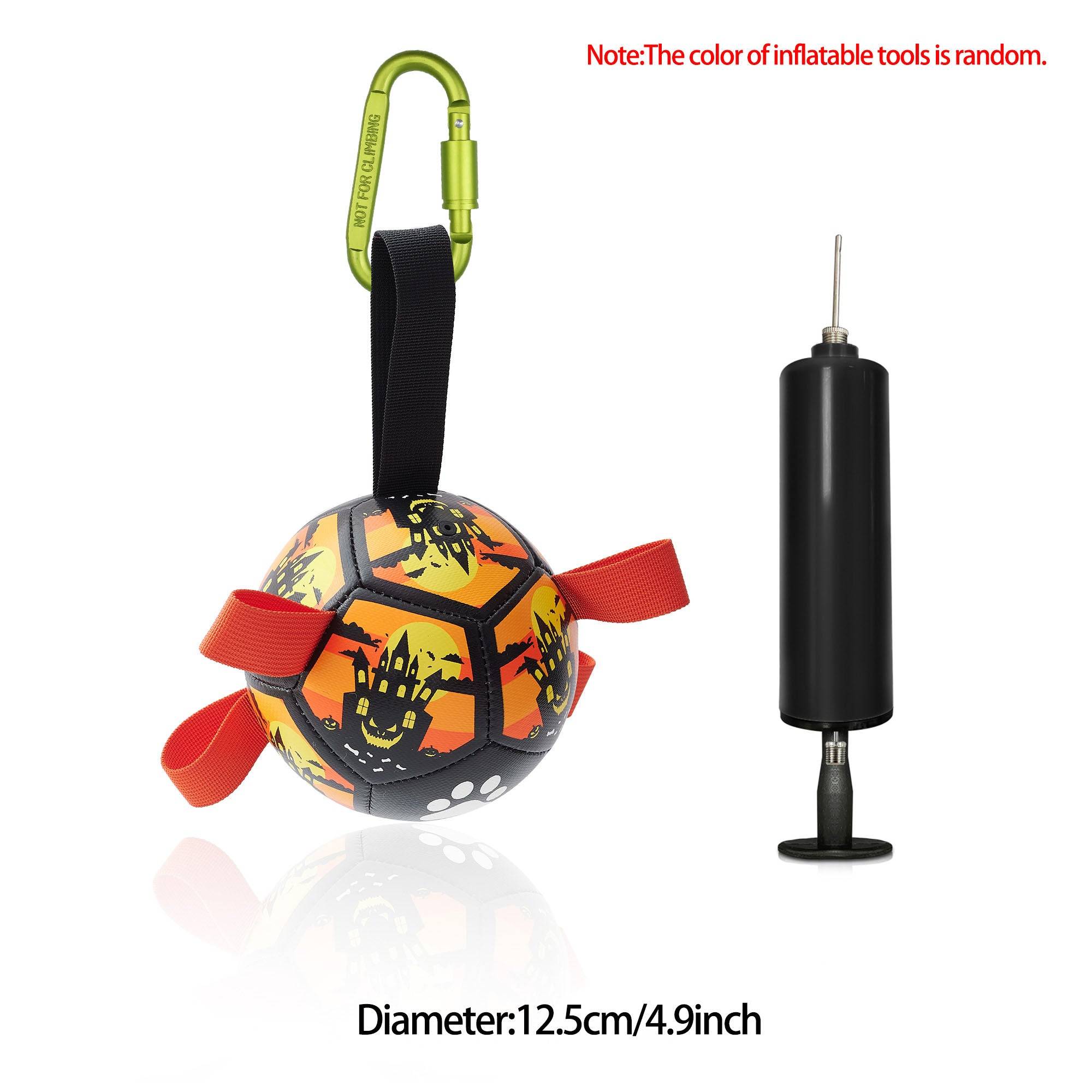 Interactive Dog Football Toy | Inflatable Soccer Ball for Dogs - Smokey Finds