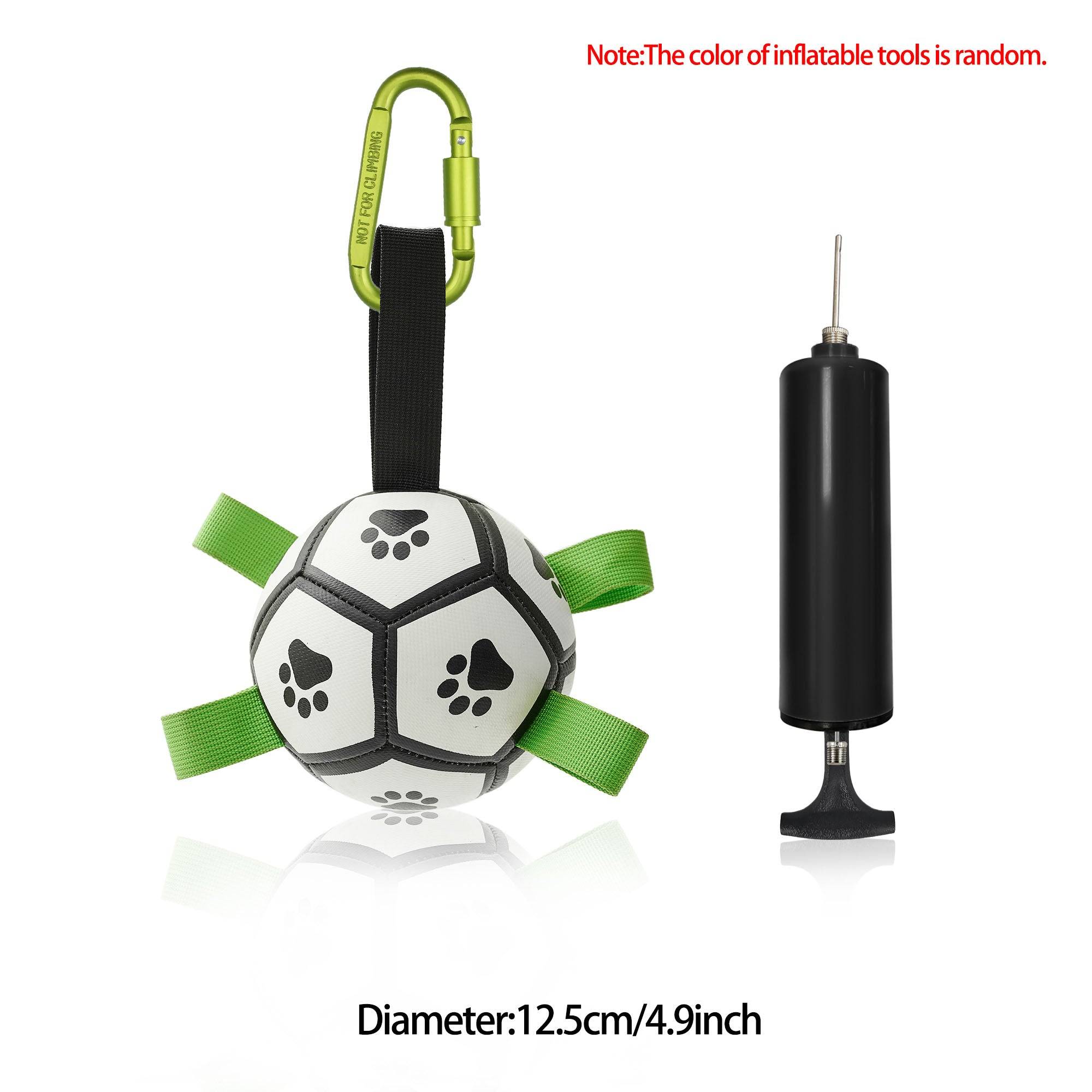 Interactive Dog Football Toy | Inflatable Soccer Ball for Dogs - Smokey Finds