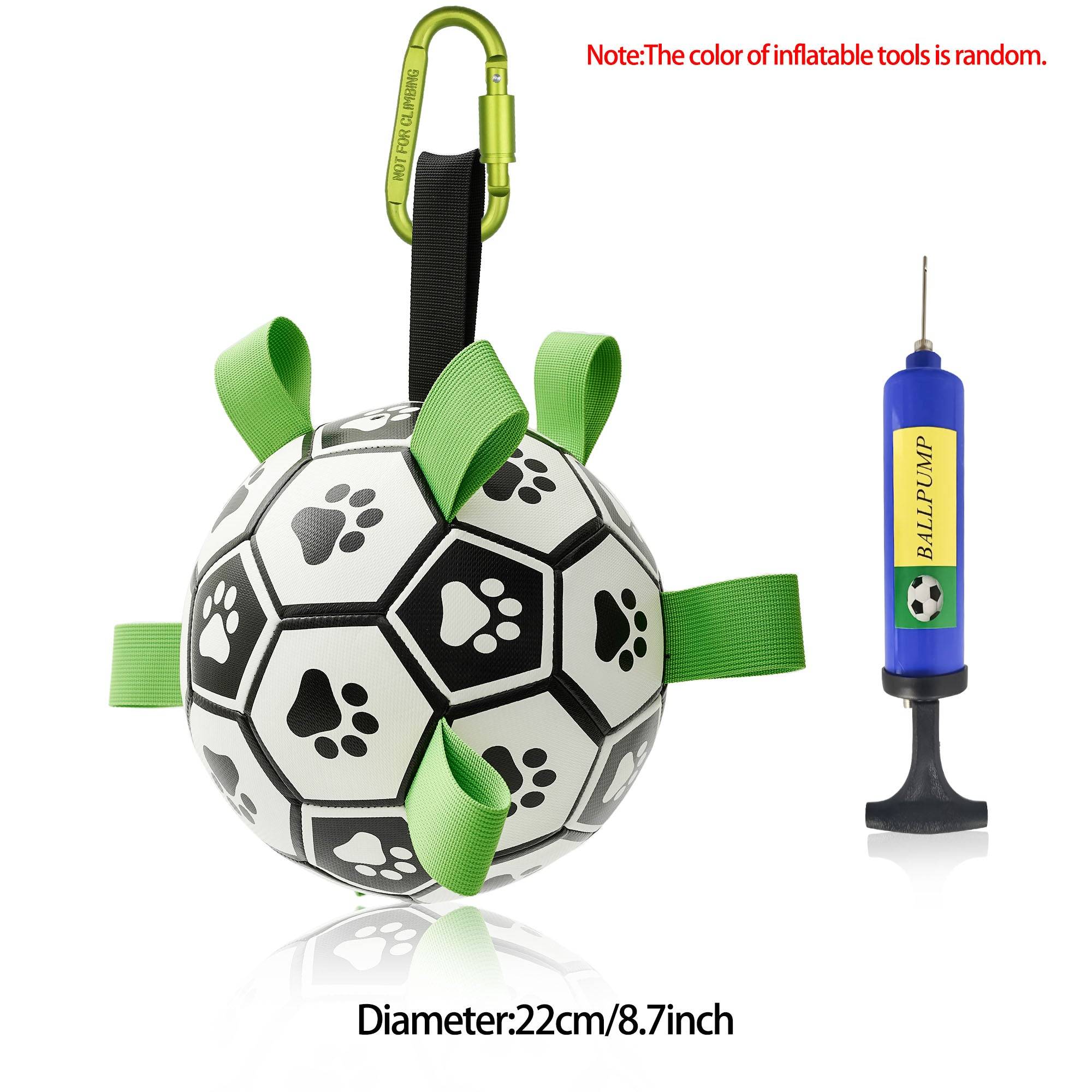 Interactive Dog Football Toy | Inflatable Soccer Ball for Dogs - Smokey Finds