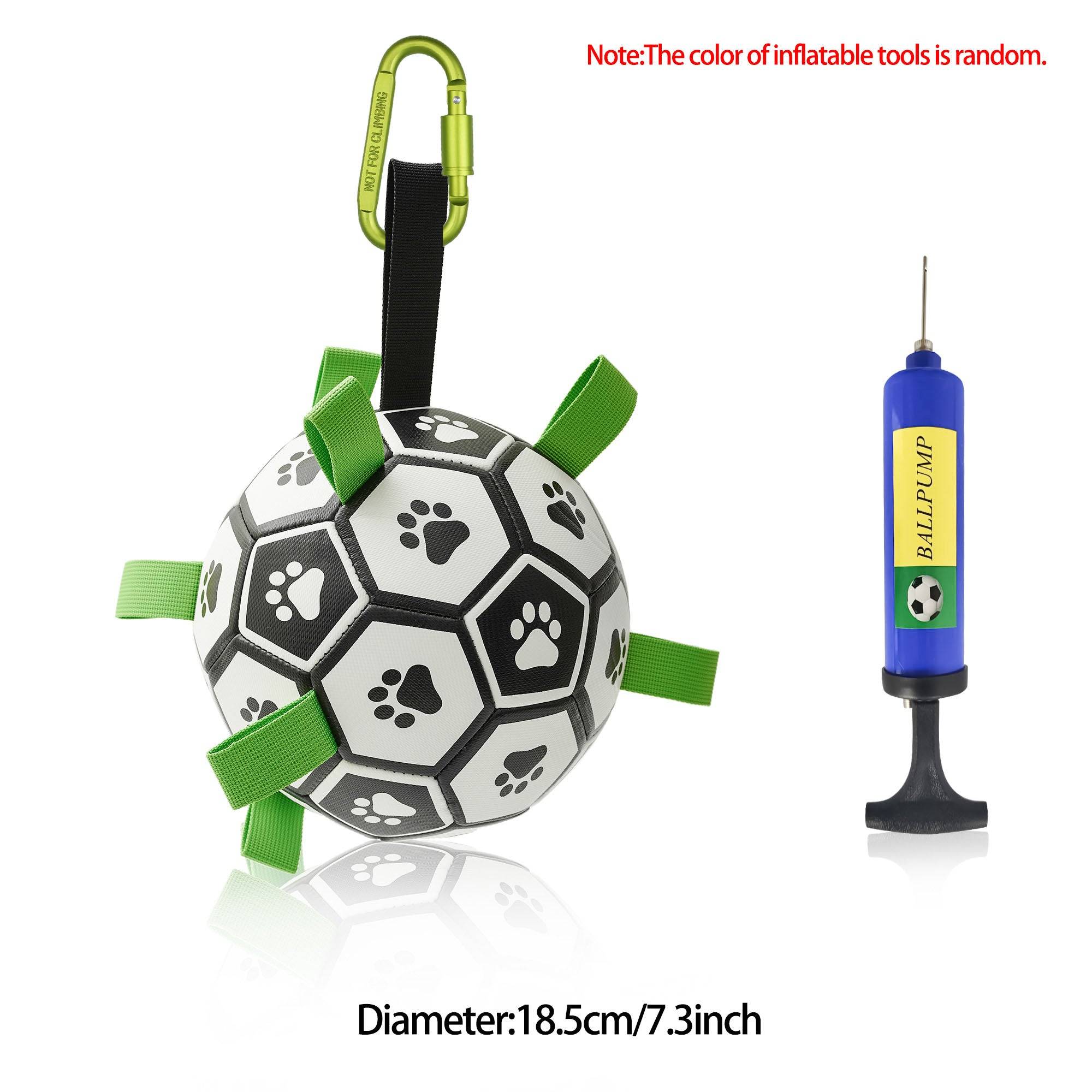 Interactive Dog Football Toy | Inflatable Soccer Ball for Dogs - Smokey Finds