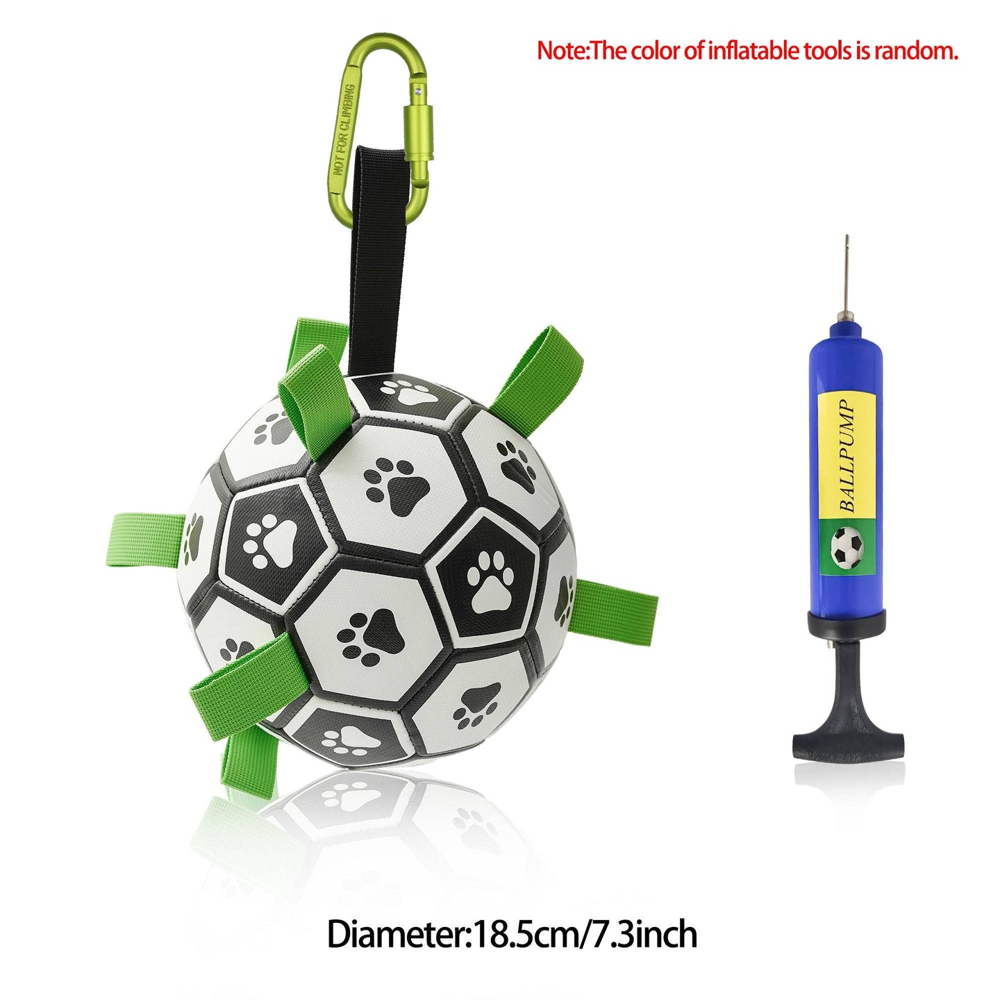 Interactive Dog Football Toy | Inflatable Soccer Ball for Dogs - Smokey Finds