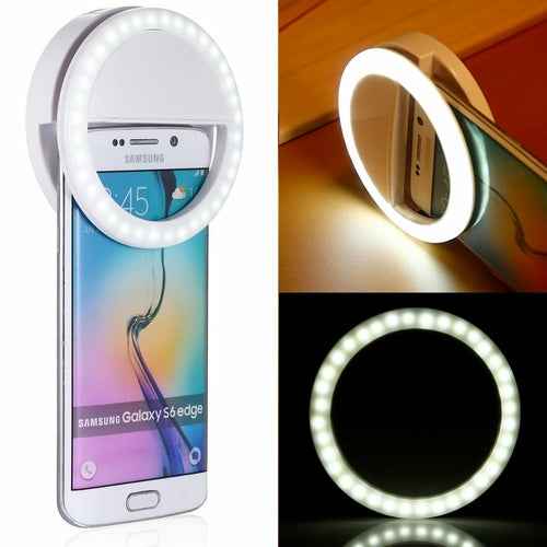 Portable Selfie Ring Light Clip for Phone - Smokey Finds