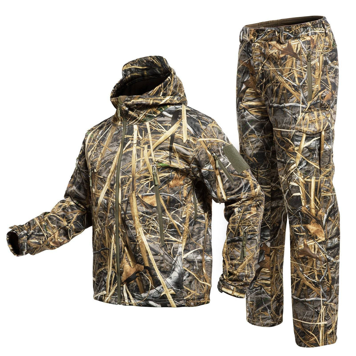 Quiet Hunting Clothes Suit Clothing Gear Camouflage - Smokey Finds
