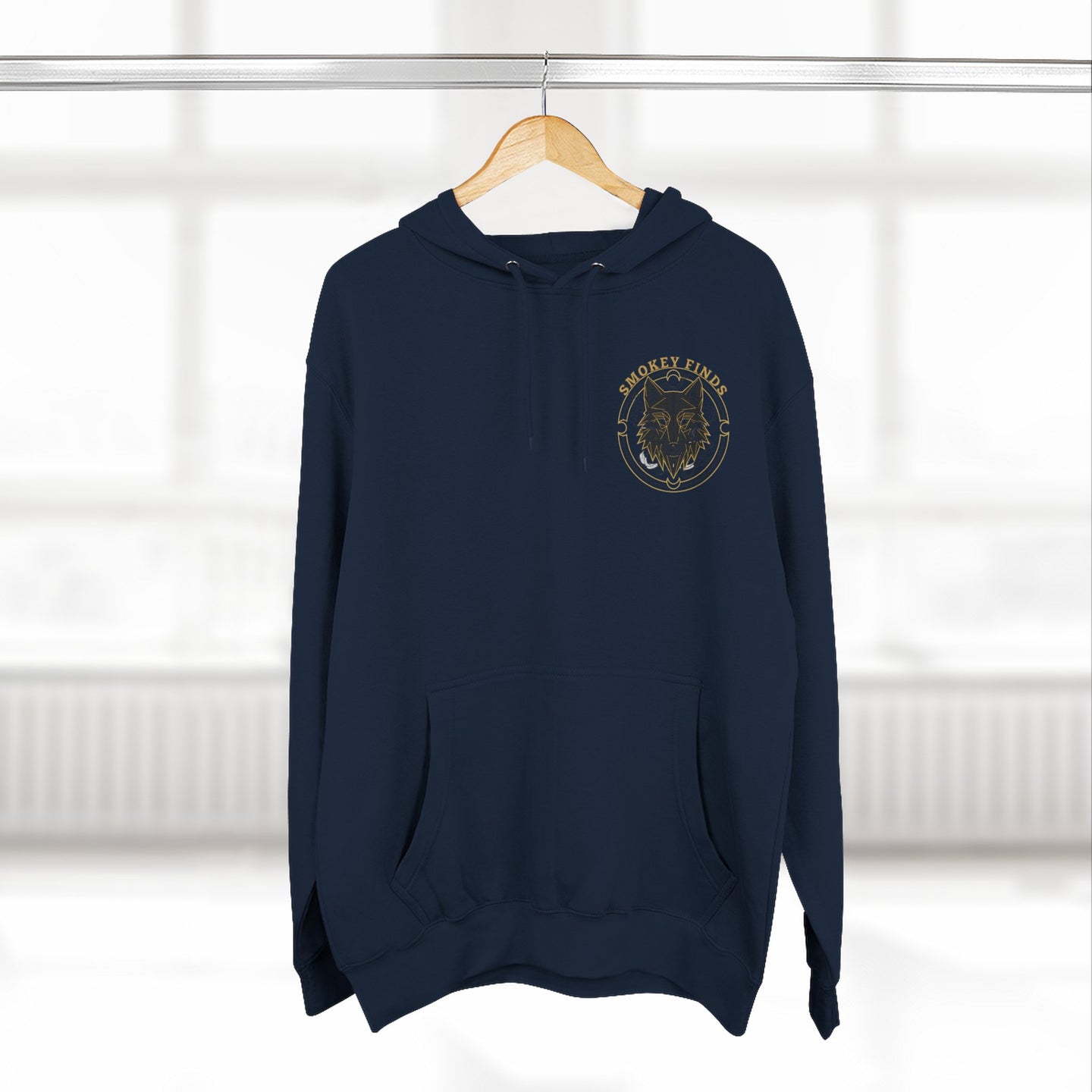 Smokey Finds Wolf Spirit Hoodie | Project Moon Chest Graphic