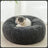 Plush Warm Pet Bed – Cozy Round Dog & Cat Nest - Smokey Finds