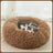 Plush Warm Pet Bed – Cozy Round Dog & Cat Nest - Smokey Finds