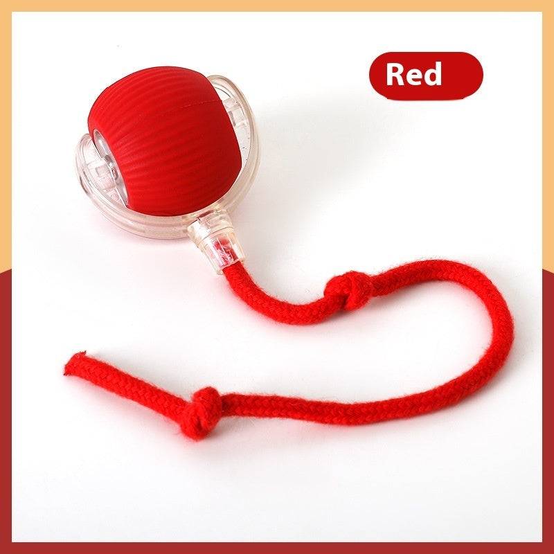 Interactive Cat Toy Ball – Auto-Rolling, Chirping & Motion-Activated - Smokey Finds