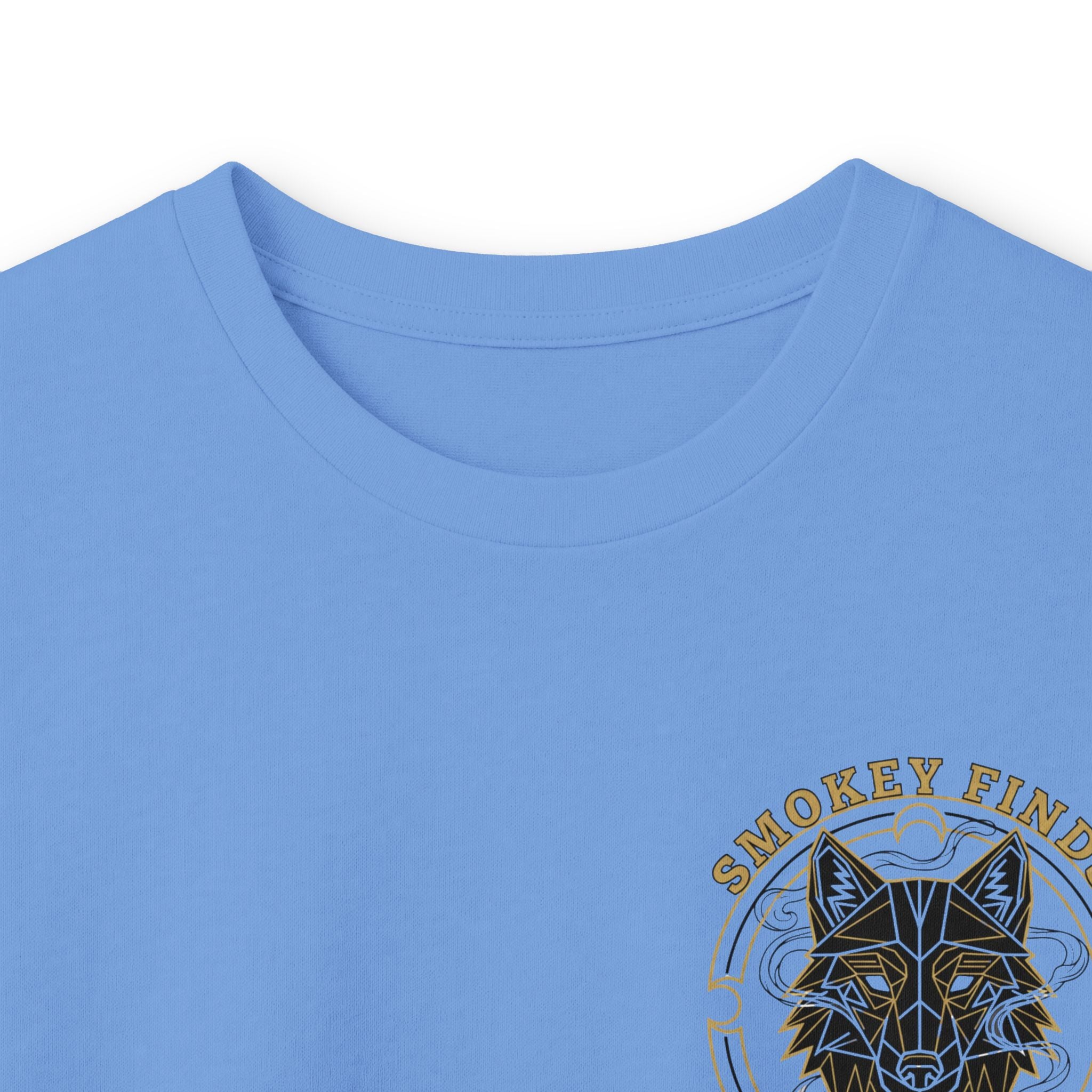 Smokey Finds Wolf Long Sleeve Tee | Chest Patch & Back Print