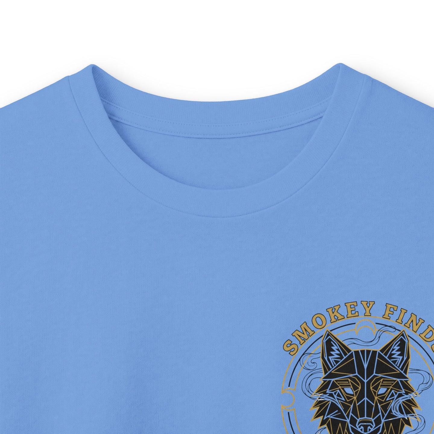Smokey Finds Wolf Long Sleeve Tee | Chest Patch & Back Print