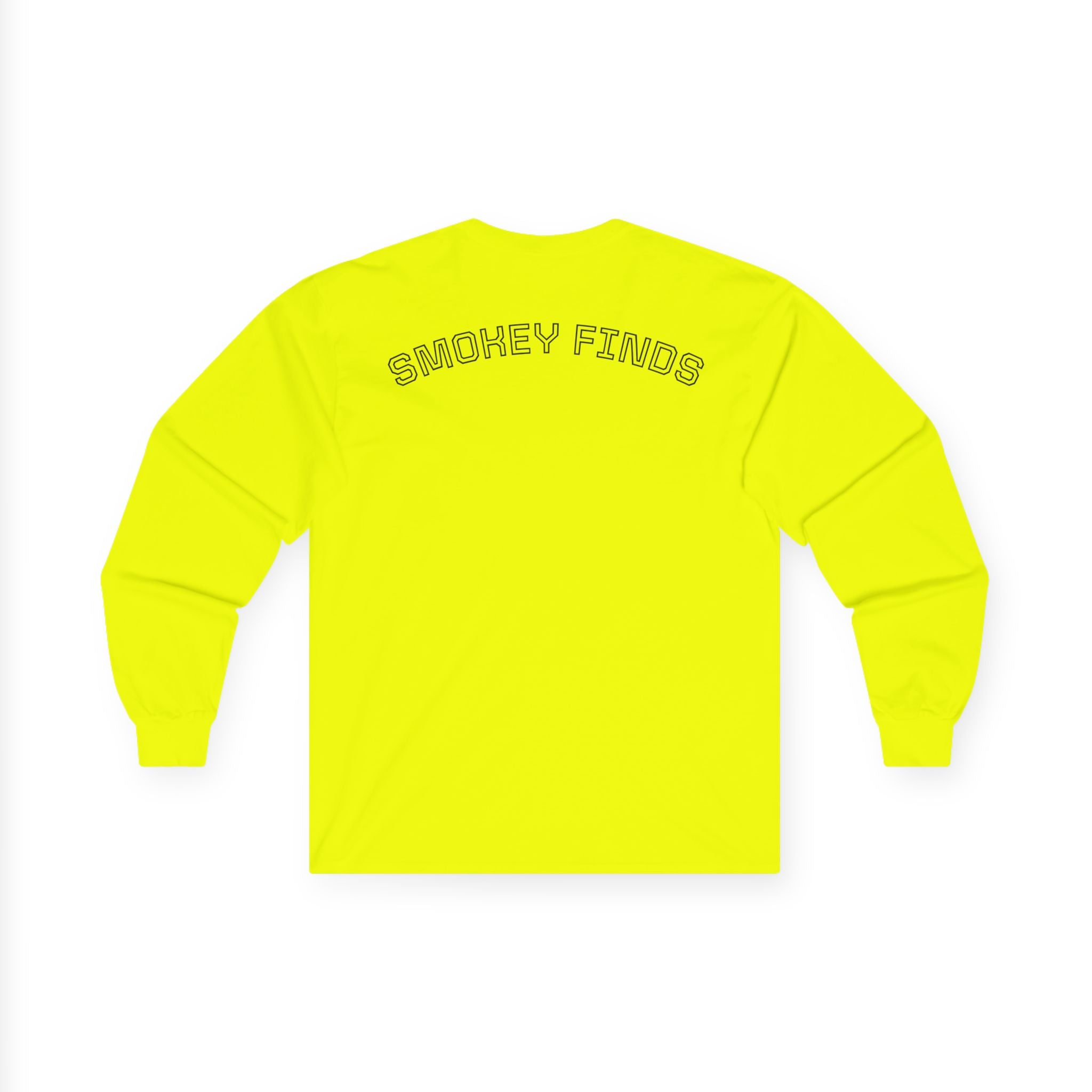 Smokey Finds Wolf Long Sleeve Tee | Chest Patch & Back Print