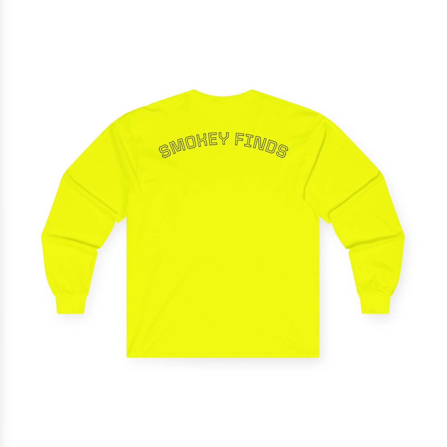 Smokey Finds Wolf Long Sleeve Tee | Chest Patch & Back Print