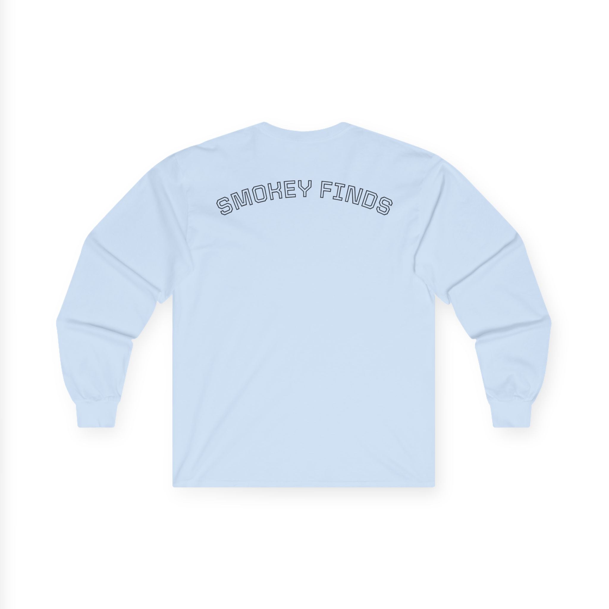 Smokey Finds Wolf Long Sleeve Tee | Chest Patch & Back Print