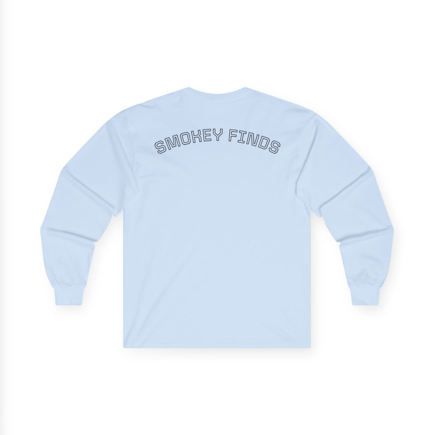 Smokey Finds Wolf Long Sleeve Tee | Chest Patch & Back Print