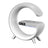 G-Shape LED Atmosphere Lamp – Wireless Charger & Bluetooth Speaker - Smokey Finds