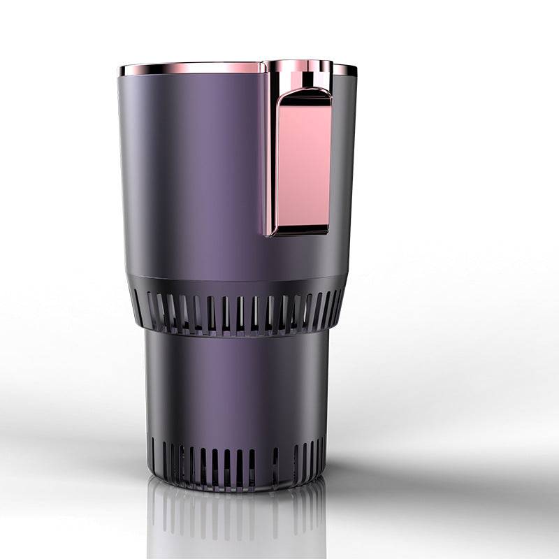 2-in-1 Smart Car Cup Holder | Heating & Cooling with Temperature Display - Smokey Finds