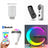 G-Shape LED Atmosphere Lamp – Wireless Charger & Bluetooth Speaker - Smokey Finds