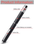 3 Pack Laser Pointer Pen Green Blue Red Beam - Smokey Finds