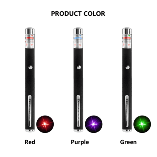 3 Pack Laser Pointer Pen Green Blue Red Beam - Smokey Finds