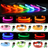 LED Adjustable Dog Collar Blinking Flashing Light Up Glow Pets Safety - Smokey Finds