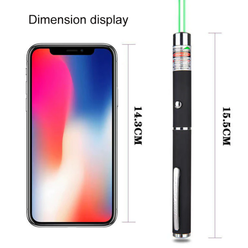 3 Pack Laser Pointer Pen Green Blue Red Beam - Smokey Finds