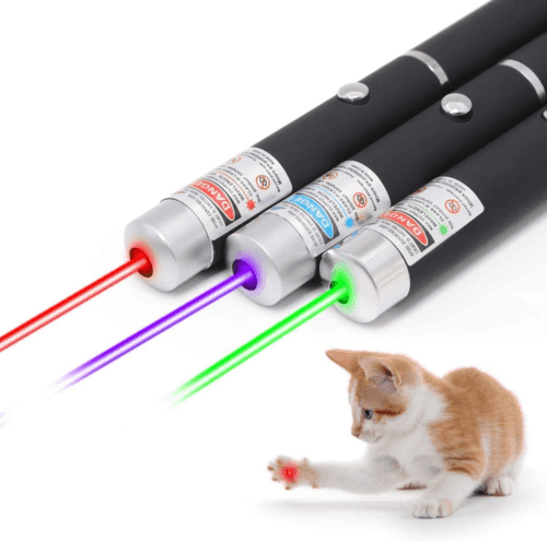 3 Pack Laser Pointer Pen Green Blue Red Beam - Smokey Finds